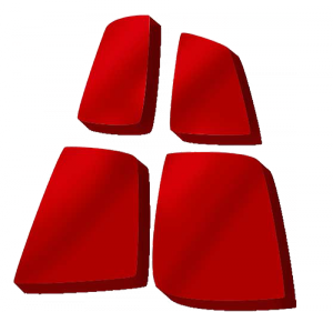 APU logo- 3D Red