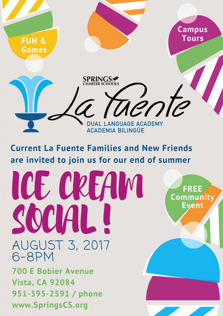 La Fuente Ice Cream Social 072617